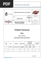 Method Statement of Pipe Painting Rev02