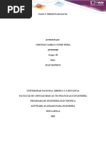 Paso 5 Presentar Resultados Cristian Conde