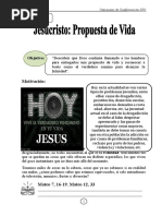 Jesucristo Propuesta de Vida