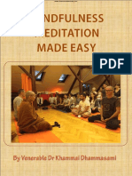 Mindfulness Meditation Made Easy