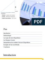 Tests D'hypothèses