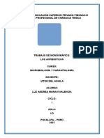 Monografia Fibonacci Los Antibioticos y Sus Usos