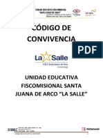 Código de Convivencia La Salle