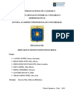 Mercados e Instituciones Financieras