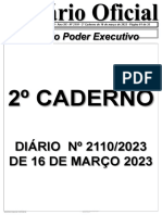 2o Caderno Diario 2110. Certificado