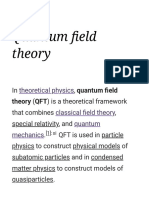 Quantum Field Theory - Wikipedia