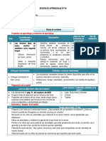 Sesión de Aprendizaje #08