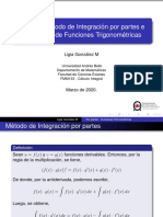 Clase 6 Integracion Por Partes - Sustitución Trigonométrica