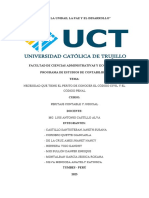 Necesidad Que Tiene El Perito de Conocer El Código Civil y El Código Penal