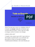 Todo Es Energía - Descubre Tu Vibración Personal