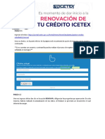 Instructivo de Actualización de Datos - Icetex PG