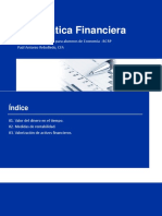 Matemática Financiera As of Aug 28