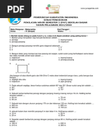 Soal PAT-Matematika Kelas 4 Semester 2 Tahun Ajaran 2021-2022