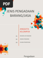 Jenis Pengadan Barang Atau Jasa (Kelompok 5)