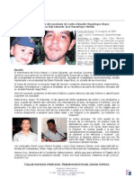 Resena Caso Del Asesinato de Carlos Eduardo Mazariegos y Su Pequeño Hijo El 9 de Agosto 2009