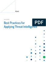 Applying Threat Intelligence