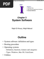 System Software: Ralph El Khoury, Wajdi Abboud