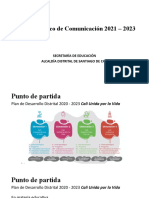 Plan Estratégico de Comunicación 2021-2023 Ajustes