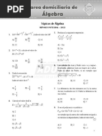 Ejercicios Algebra 1