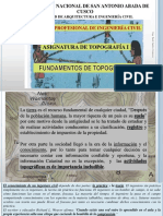 Fundamentos de Topografía 2022-1 UTM