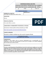 Guía de Laboratorio 2 Ciclo Celular y Las Implicaciones Cuando Se Altera