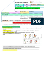 Evaluacion Diagnostica - 3ero y 4to Grado-Educacion Fisica