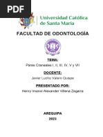 Monografia de Los Pares Craneales de Anatomia Humana