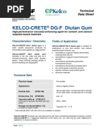 Kelco Crete DF-G - Ficha Técnica