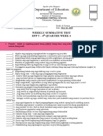 EPP 5 Weekly Test - Q4 Week 4