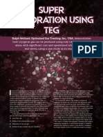 Super Dehydration Using TEG-1