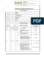 DLB 017 Procedimiento Operación Camión Pluma V002