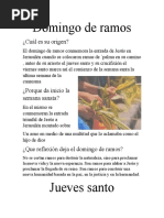 Domingo de Ramos