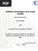 PI y PID de Un Brazo Tipo SCARA y Pendulo Invertido 17570015