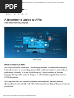 A Beginner's Guide To APIs. With Real World Examples - by Jeffrey Chiu - Geek Culture - Medium