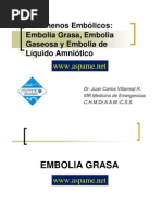 Embolia Grasa, Gaseosa