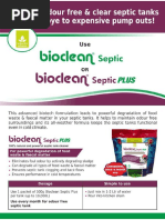 Bioclean Septic Chemical