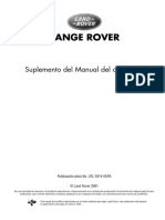 Range Rover p38 My01 - Suplemento Del Manual Del Conductor