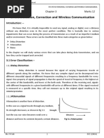 Error Detection Correction Wireless Communication