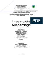 G3 - Final Case Study - Incomplete Miscarriage