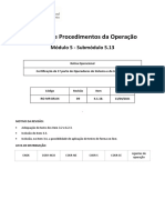 .04 - Certificação de 1 Parte de Operadores de Sistema e de Instalaç