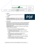 Aplicación de FUEL CATALYST EN CUMMIS