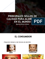 Clase 8. Principales Sellos de Calidad para Alimentos en El Mundo