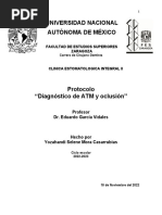 Diagnóstico de Atm y Oclusión-1