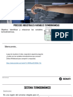 Procesos Industriales-Variables Termodinámicas