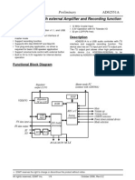 USB Controller With External Amplifier and Recording Function