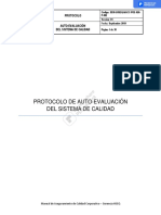 POE-026-P-002 Protocolo de Auto-Evaluacion Del Sistema de Calidad