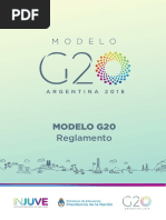 Modelo G20 Reglamento de La Actividad