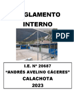 Reglamento Interno 2023