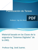 Planificación de Tareas