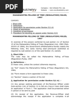 Maharashtra Felling of Tree (Regulation) Rules, 1967